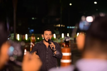 El ministro Romeo Rodríguez Herrera anuncia que la apertura total del bulevar se dará a inicios de la próxima semana, normalizando la circulación. (Cortesía: Obras Públicas)