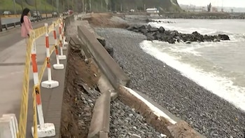 Muro de contención de la