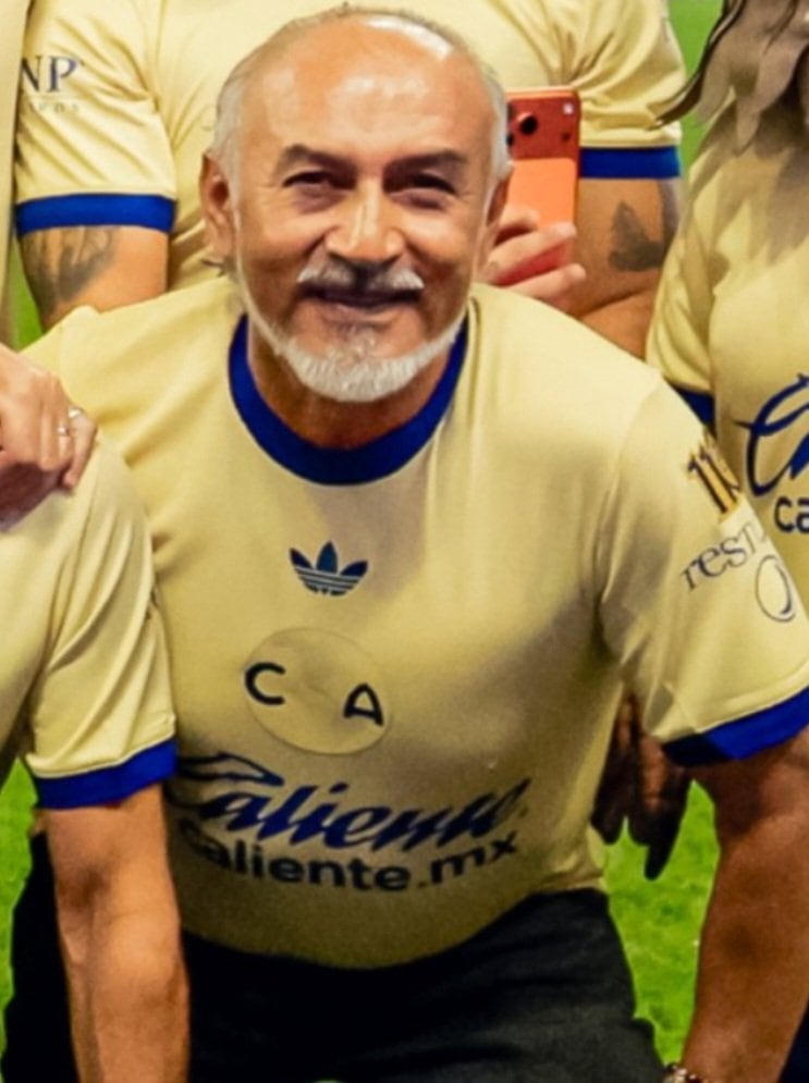 Raúl Gutiérrez en festejo del Club América (especial)