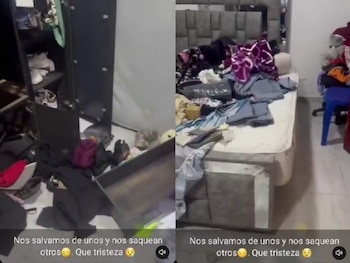 Un video difundido en redes sociales alertó sobre el presunto saqueo de una vivienda en zona rural de Nariño - crédito captura de video @AlertaNarino / X
