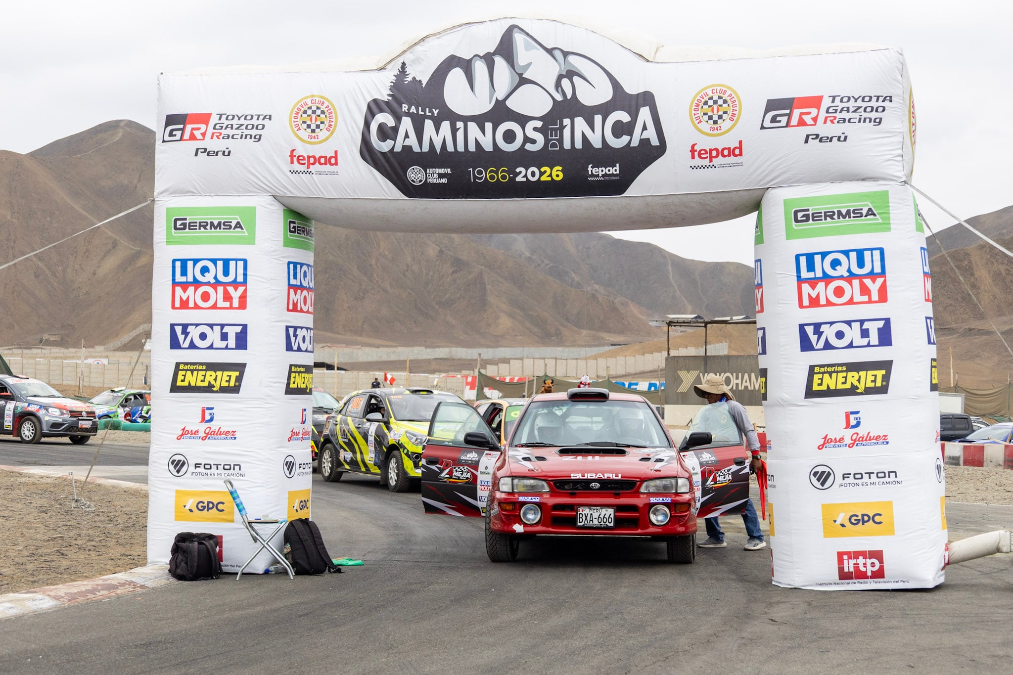 Se dio inicio al Super Prime del Rally Caminos del Inca 2026. Crédito: Paula Elizalde/Infobae Perú.