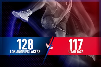 Los Angeles Lakers - Utah Jazz: Resultado, resumen y estadísticas en directo del partido de la NBA