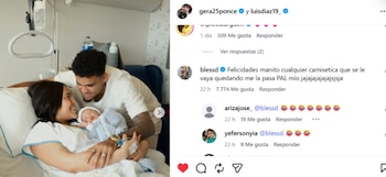 El comentario humorístico de Blessd en la publicación de Luis Díaz se volvió viral y sumó respuestas ingeniosas de seguidores y celebridades - crédito @blessd / Instagram