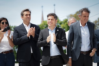 Kicillof inauguró un puente en