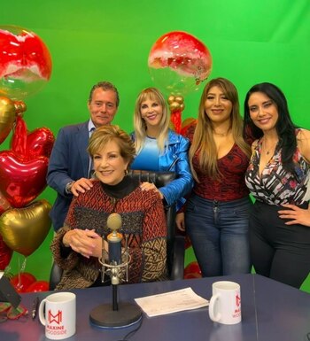 Sugey era invitada al programa