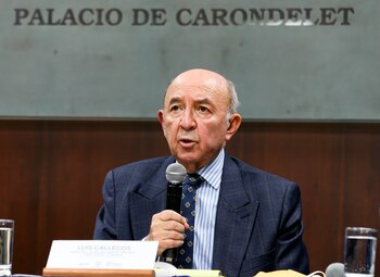 El canciller ecuatoriano, Luis Gallegos.