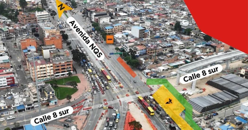 El Plan de Manejo de Tránsito establece rutas alternas y recomendaciones para peatones y conductores - crédito Metro de Bogotá