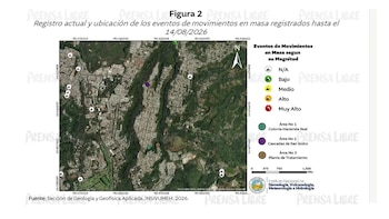 La Conred pidió mantener monitoreo permanente en Hacienda Real, revisar rutas de evacuación y reportar cualquier emergencia a la línea 119.