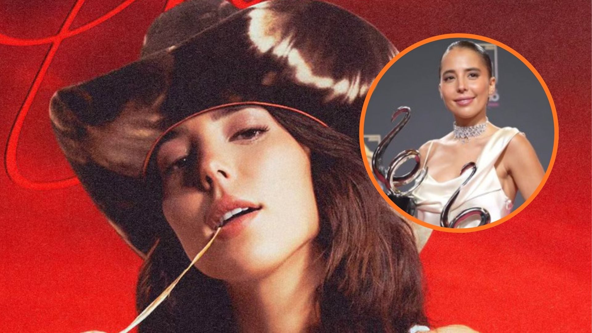 La nieta de Flor Silvestre destacó en la gala realizada en Miami, donde su sencillo “Brujería” junto a Yuridia se impuso frente a duetos de alto perfil. (Captura de pantalla @premiolonuestro)