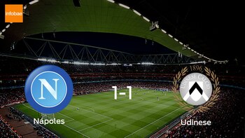 Nápoles 1 - 1 Udinese