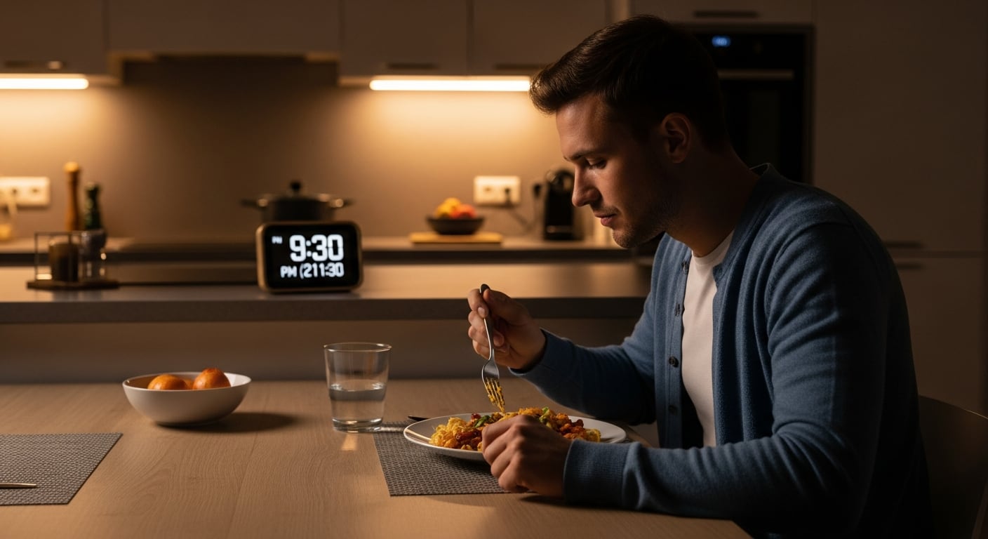 El médico recomendó cenar liviano y terminar la cena tres horas antes de acostarse para no sobrecargar el sistema digestivo durante el descanso nocturno (Imagen Ilustrativa Infobae)