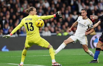 El gol de Lucas Vázquez