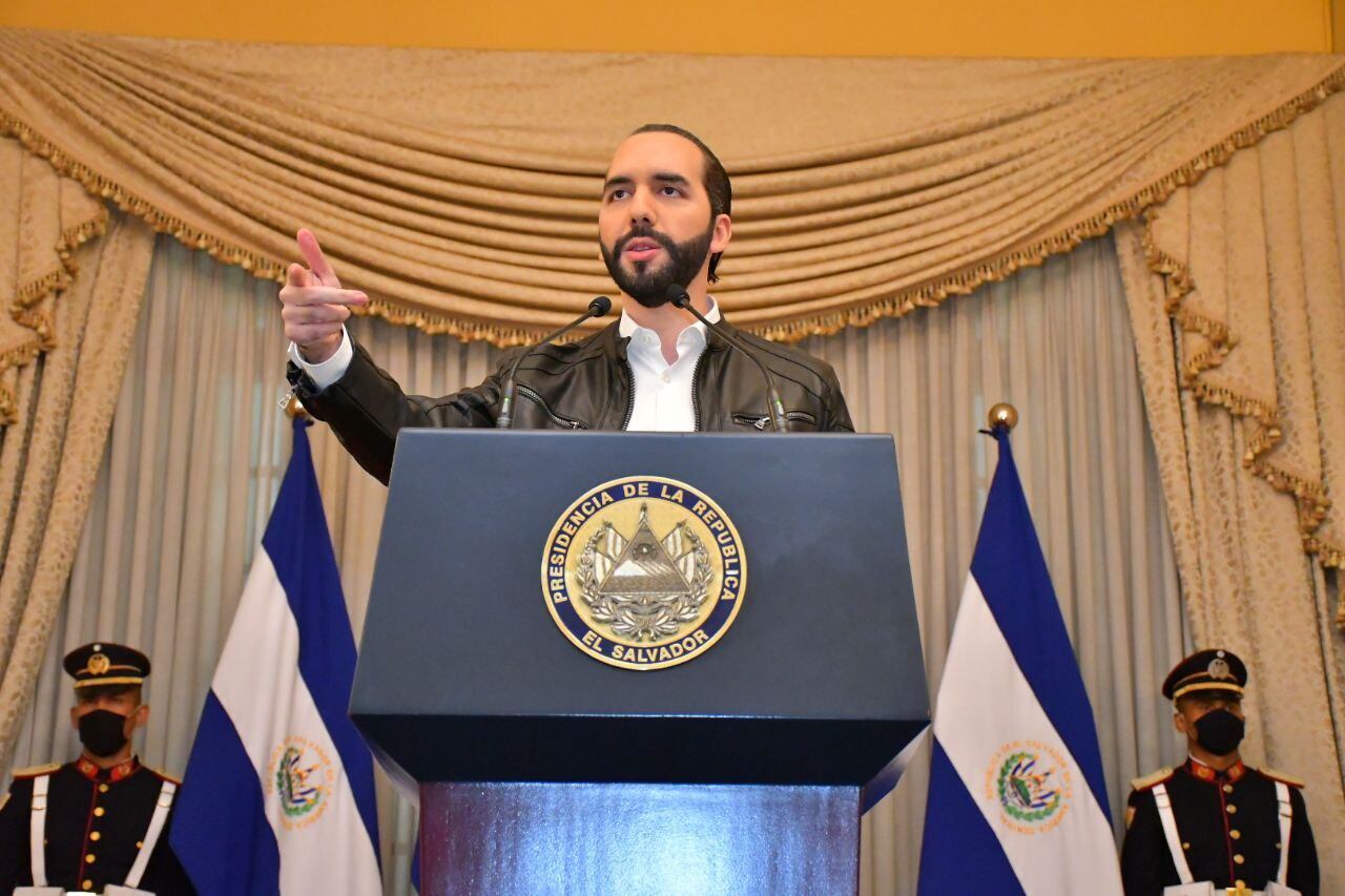 El presidente de El Salvador, Nayib Bukele (Presidencia de la República de El Salvador)