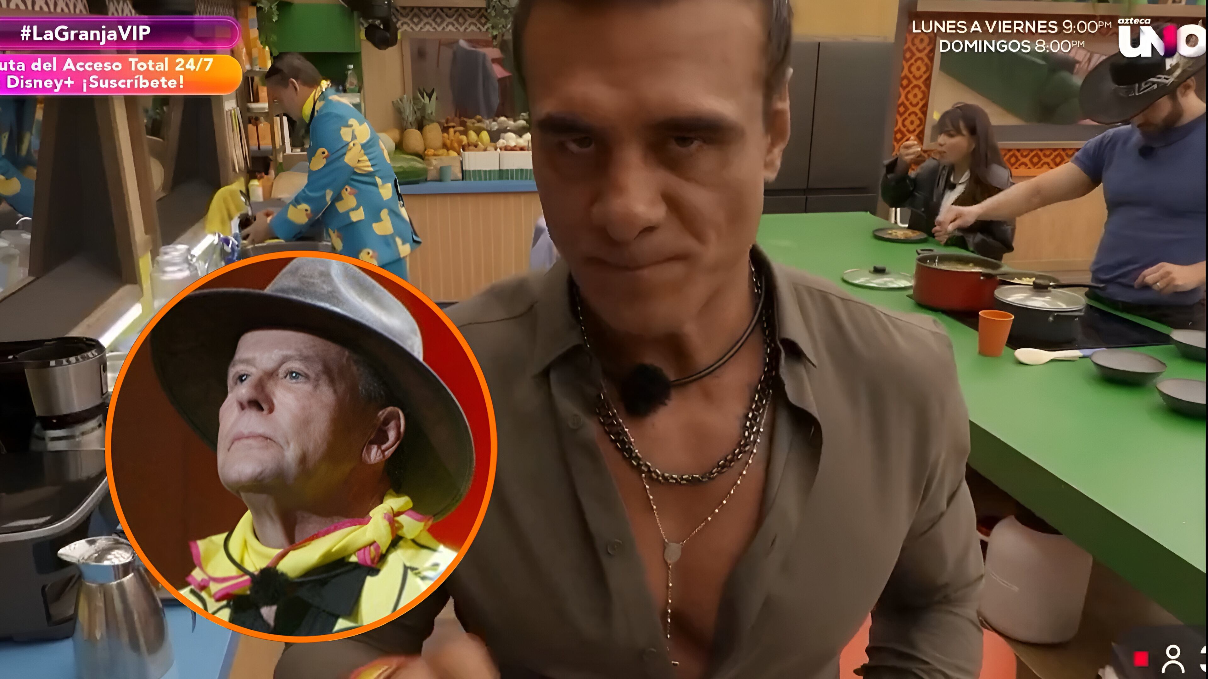 Alberto del Río amaga con llevar a Alfredo Adame a los tribunales y eleva la tensión en La Granja VIP