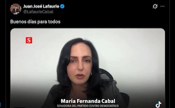 María Fernanda Cabal recordó que