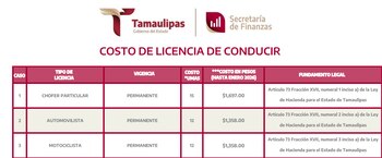 La licencia de conducir en