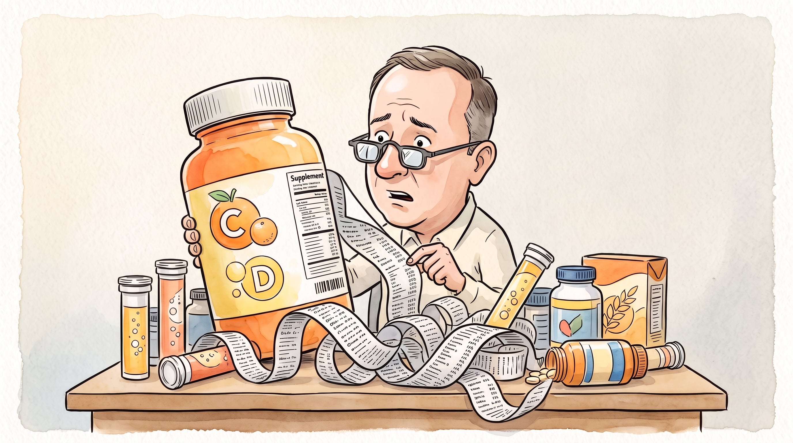 La combinación de vitamina C y vitamina D no demuestra beneficios preventivos adicionales en adultos sanos (Imagen Ilustrativa Infobae)