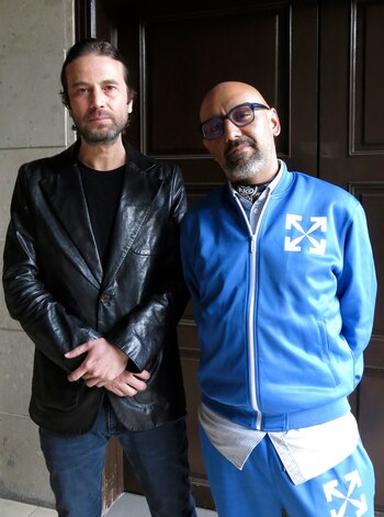 Ángel Mosqueda, izquierda, y Jesús