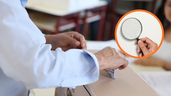 Peruana busca con lupa a su candidato en la enorme cédula electoral: “Quiero hacer un voto totalmente responsable”