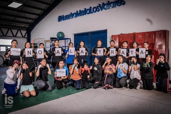 La jornada combinará combates, convivencia con atletas y acciones de sensibilización para promover proyectos de vida libres de violencia.