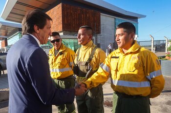 El gobernador de Jujuy, Carlos