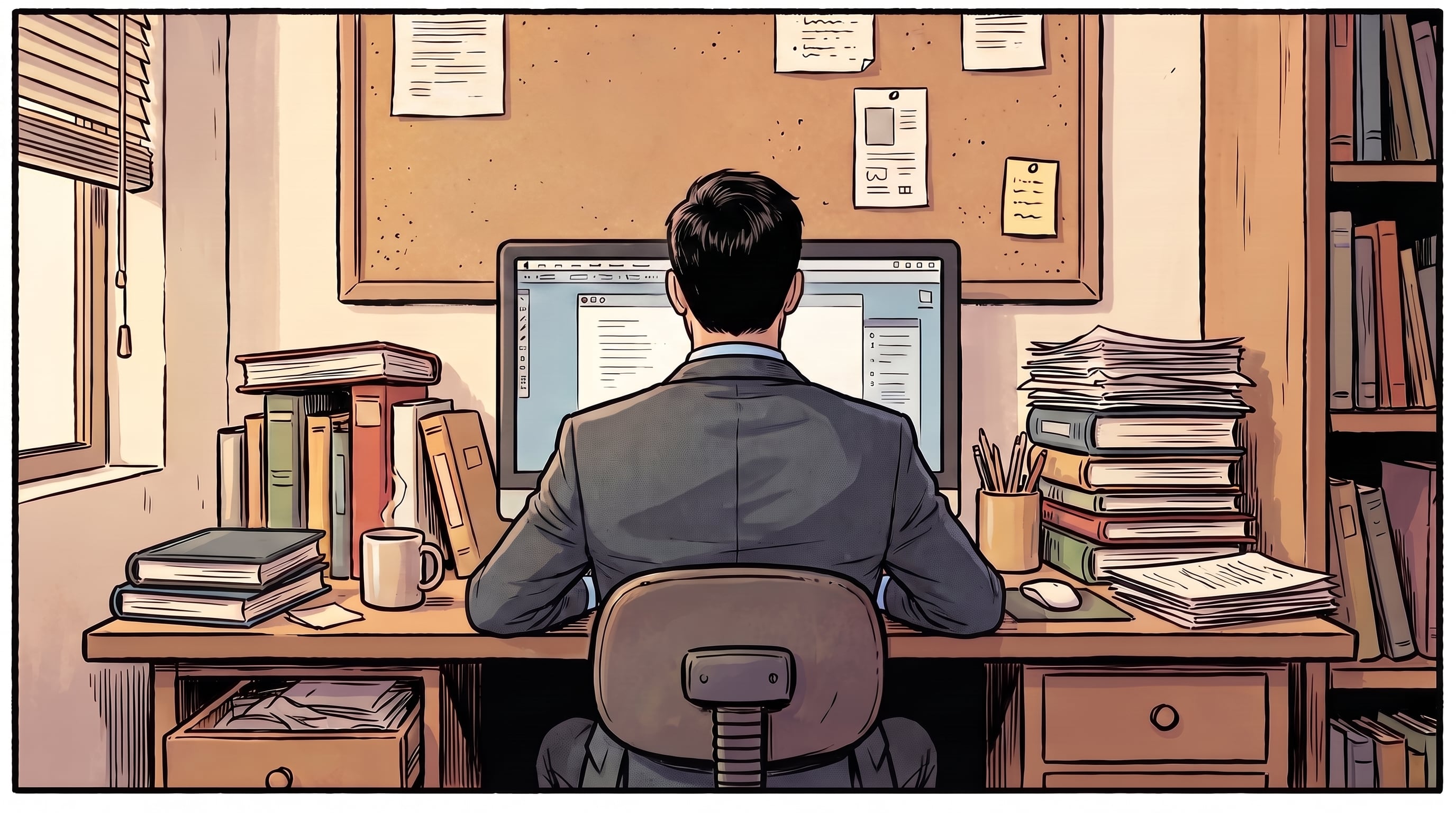 Trabajo sedentario. (Imagen Ilustrativa Infobae)