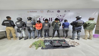 Capturan a cuatro personas con