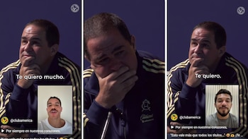 Jugadores del América despiden a André Jardine y lo hacen llorar: “Gracias por todo”