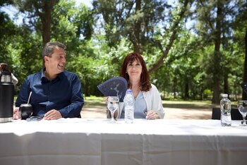 Sergio Massa y Cristina Kirchner,