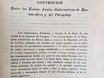 Acuerdo que firmó el gobierno