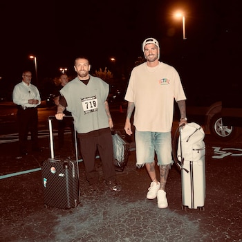 De Paul y Gómez llegaron