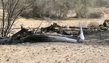 La aeronave había partido del aeropuerto de Pisco rumbo a las Líneas de Nasca con 13 personas a bordo, entre turistas extranjeros y miembros de la tripulación - Créditos: Captura de pantalla de TVPerú.