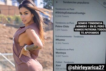 Shirley Arica es tendencia. (Foto: