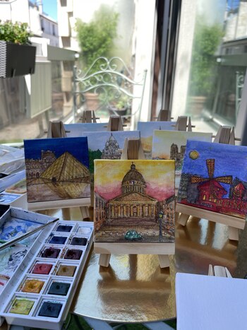 Algunas de sus obras de