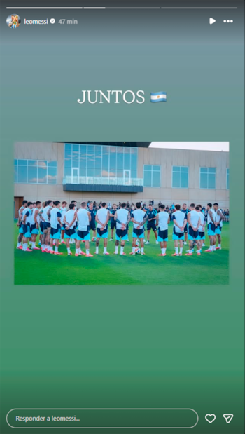 Posteos de Lionel Messi