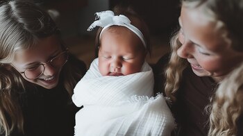 Luciana era la menos parecida