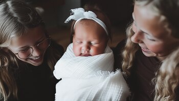 Luciana era la menos parecida