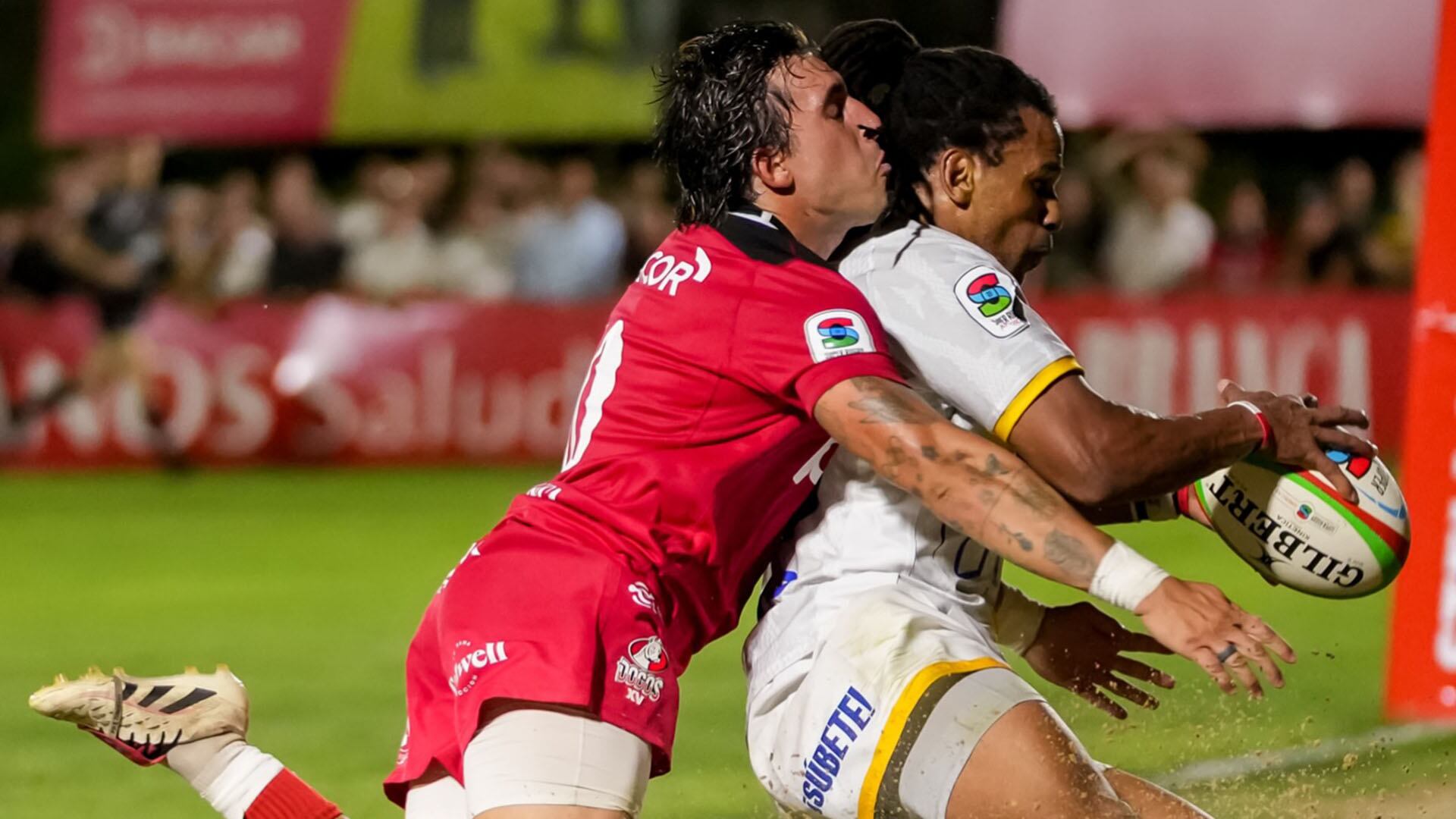 Dogos XV ganó con los justo frente a Cobras (@superrugbyamericas)