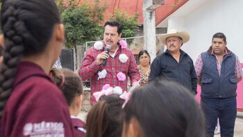 El alcalde morenista de Taxo,