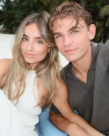 Las vacaciones de Nico Paz y su pareja Emma Ramirez en Seychelles