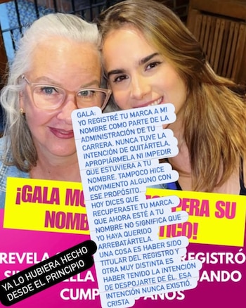 La madre de la actriz rechazó haber actuado con la intención de perjudicar a la joven o apropiarse de su identidad.