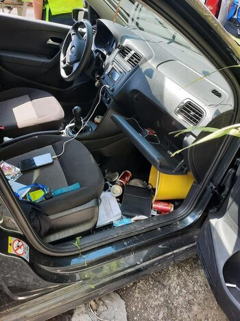 Así fue investigado el automóvil