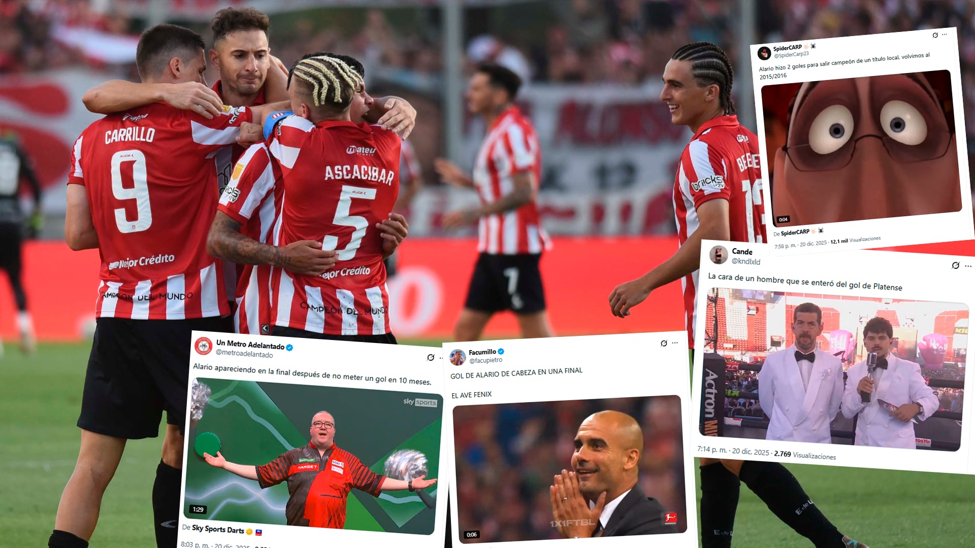 El doblete de Alario, en el foco de los memes