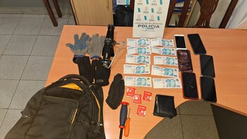 Celulares, dinero y herramientas para