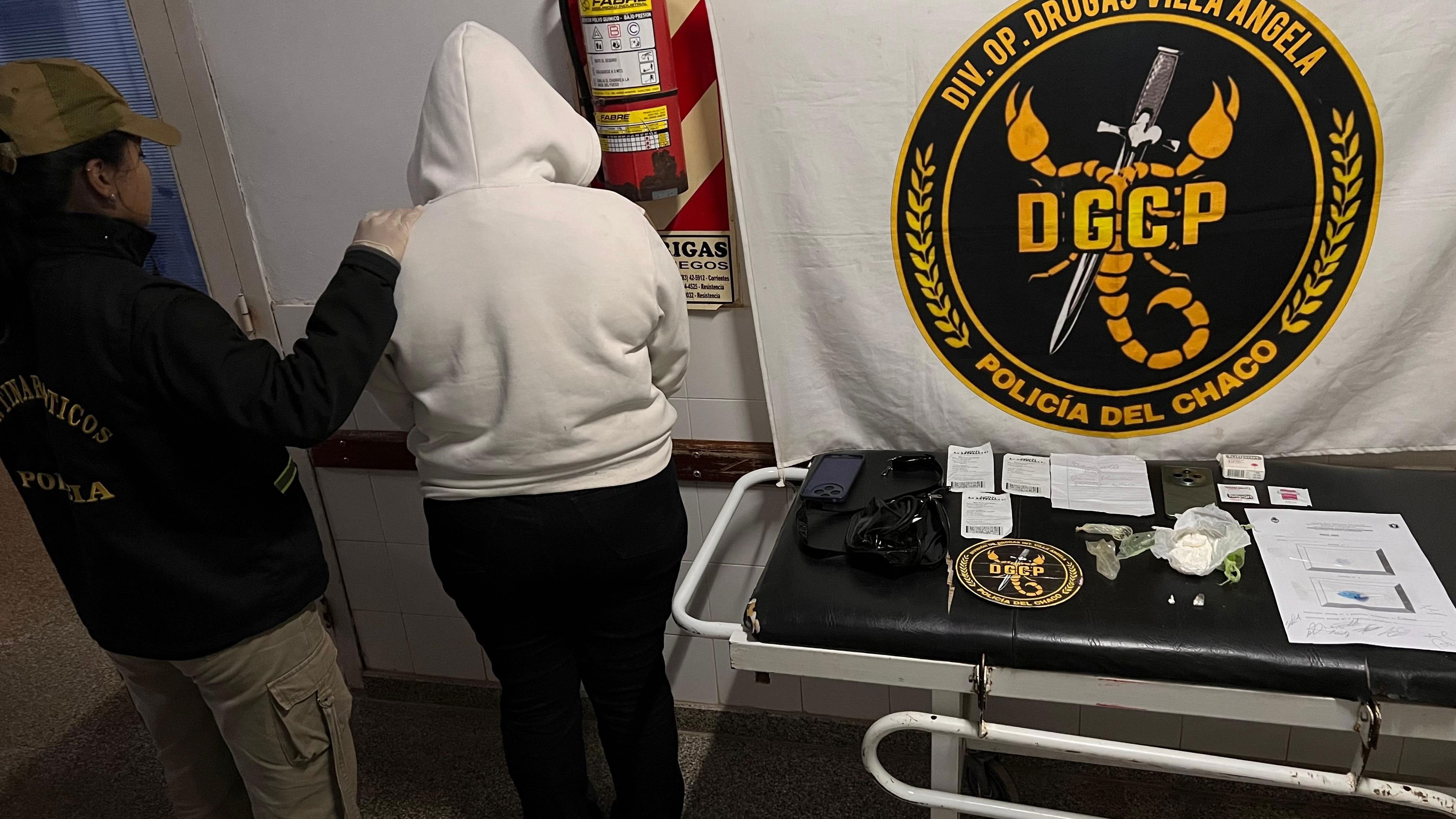 La cocaína incautada y la detenida se encuentran a disposición de la Justicia