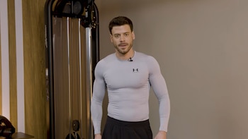 El entrenamiento de François Arnaud