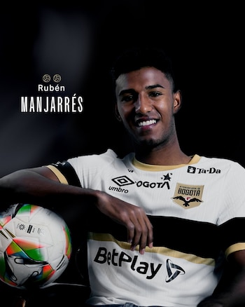 Rubén Manjarrés jugó en Junior FC y Santa Fe en su carrera profesional - crédito Internacional de Bogotá