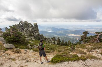 Ruta de los Siete Picos, en Madrid (Comunidad de Madrid).