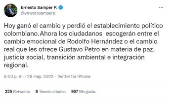 Impresión luego de los resultados