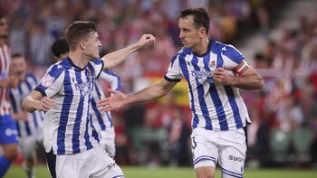 La Real Sociedad, campeón de Copa del Rey tras batir al Atlético de Madrid en los penaltis